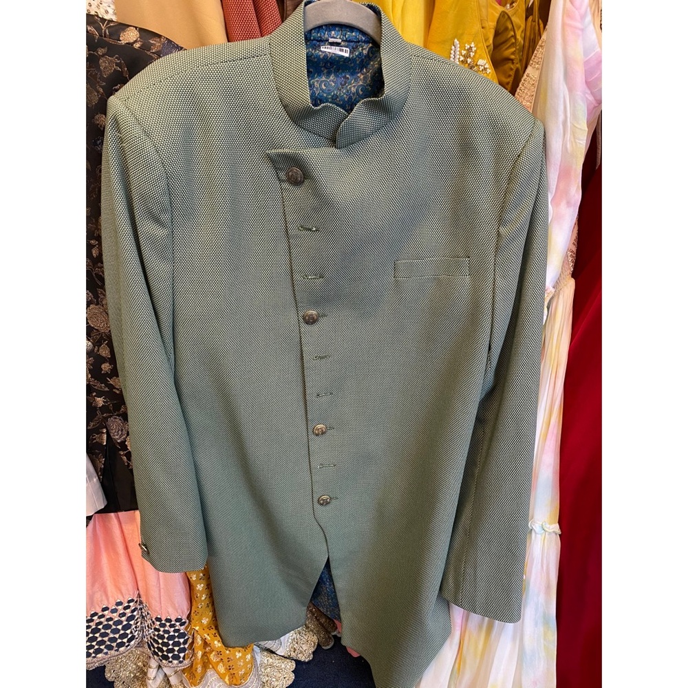 Green Sherwani